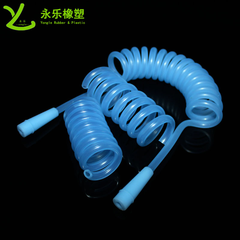 寶坻伸縮型彈簧硅膠管,醫(yī)療硅膠彈簧導(dǎo)流管,醫(yī)用彈簧式硅膠管