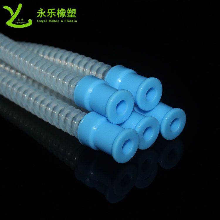 河西呼吸機(jī)硅膠波紋管，醫(yī)用硅膠波紋管，無(wú)氣味硅膠波紋管
