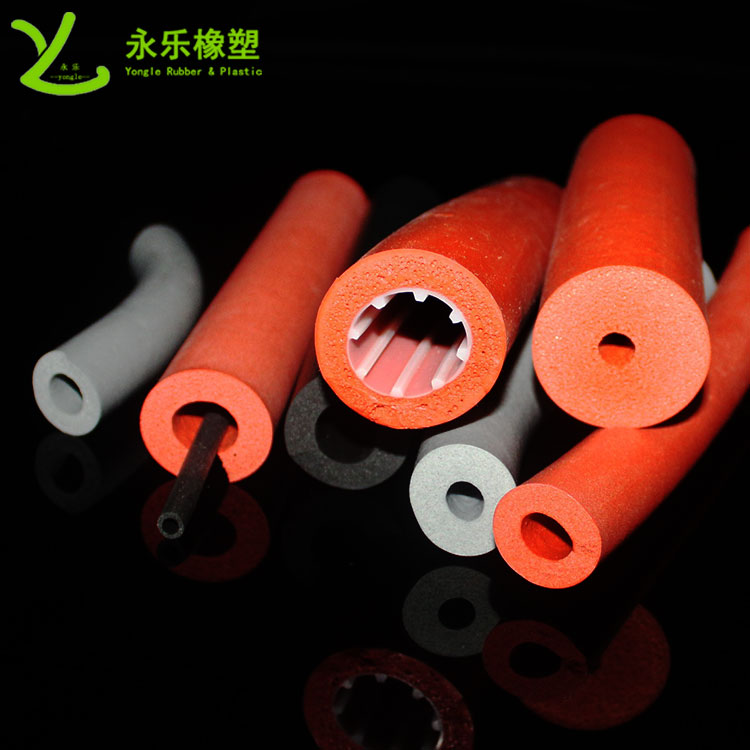 紅橋發(fā)泡硅膠管，擠出發(fā)泡硅膠管，耐高溫發(fā)泡硅膠管