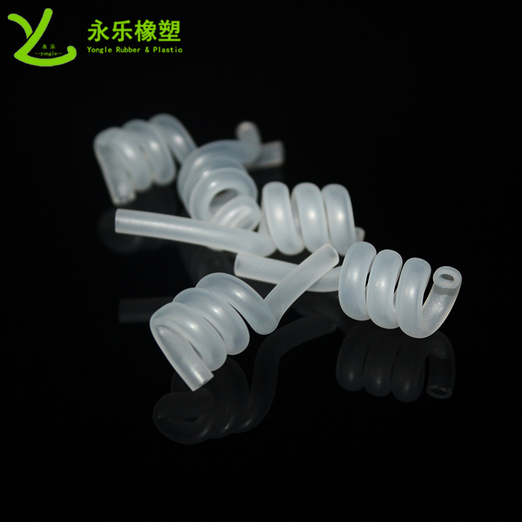 硅膠吸管，螺旋硅膠管，食品級(jí)硅膠管