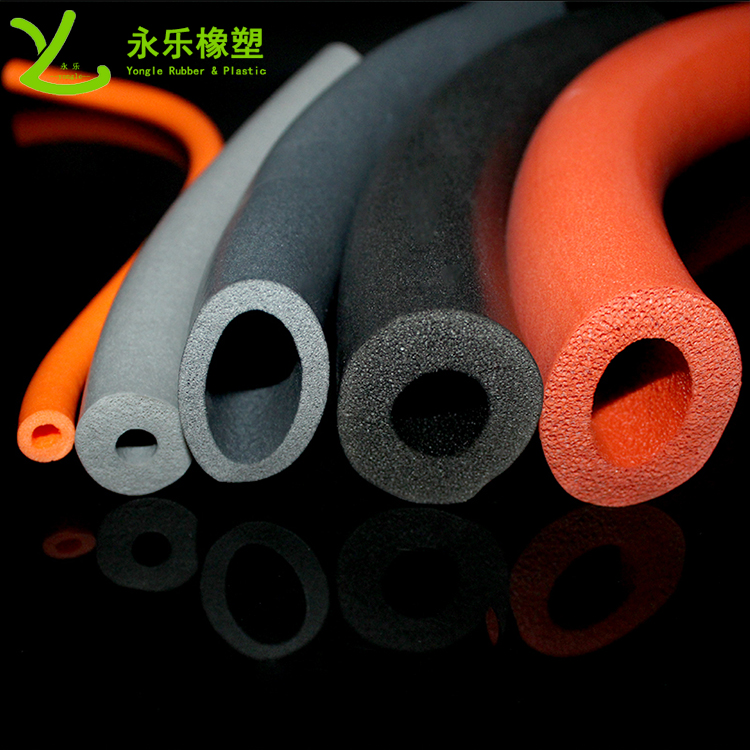 擠出發(fā)泡硅膠管，耐高溫發(fā)泡硅膠管，彩色發(fā)泡硅膠管