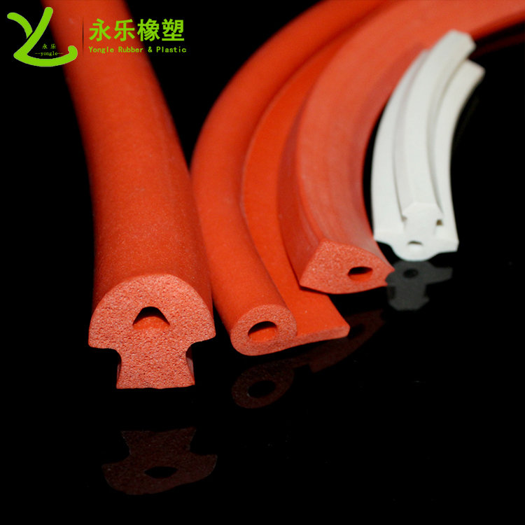 耐高溫發(fā)泡硅膠條，阻燃發(fā)泡硅膠條，細(xì)孔硅膠發(fā)泡條
