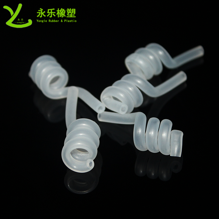 硅膠吸管，螺旋硅膠管，食品級(jí)硅膠管