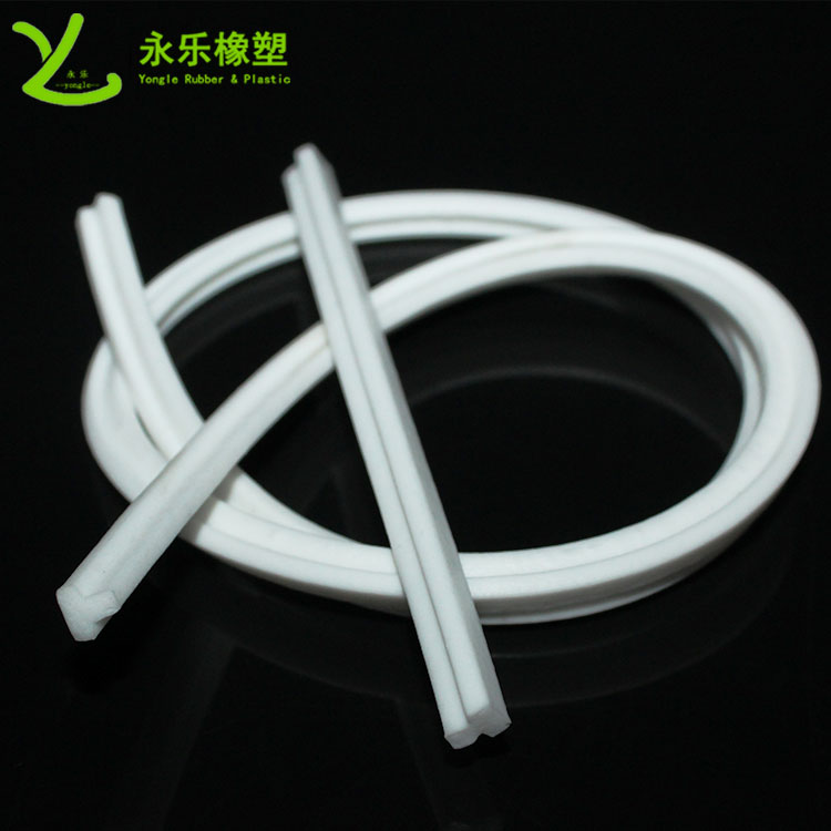 泛光燈發(fā)泡硅膠條，阻燃發(fā)泡密封條，耐高溫硅膠發(fā)泡條