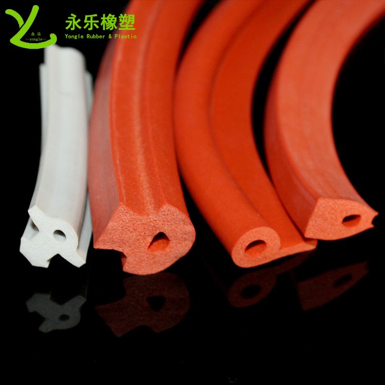 耐高溫發(fā)泡硅膠條，阻燃發(fā)泡硅膠條，細(xì)孔硅膠發(fā)泡條