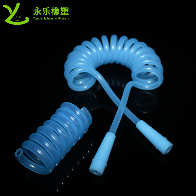寶坻伸縮型彈簧硅膠管,醫(yī)療硅膠彈簧導(dǎo)流管,醫(yī)用彈簧式硅膠管