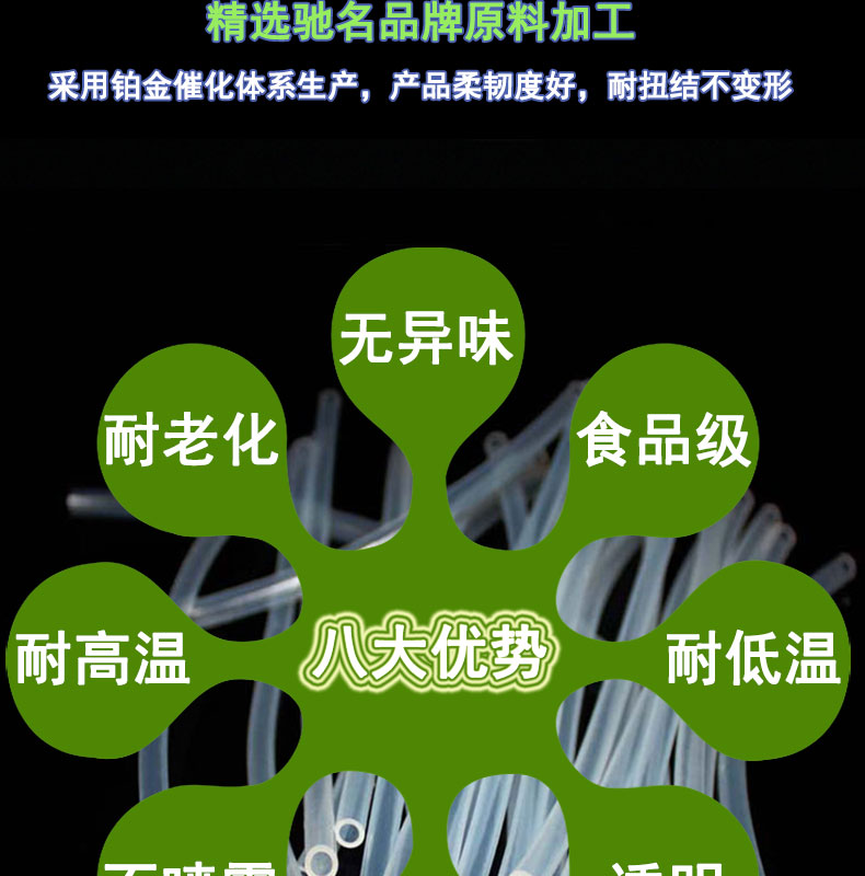 寶坻透明13#蠕動(dòng)泵硅膠管