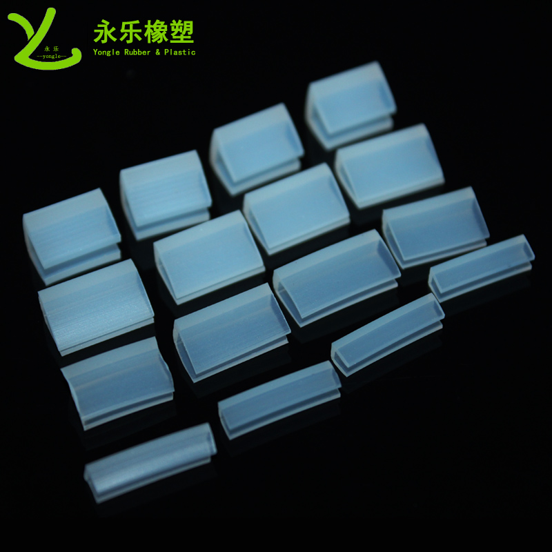 路燈硅膠U形密封條，燈具U形硅膠包邊條，U形燈具防水密封條